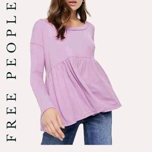 2/$20 FP Movement by Free People Pink Long Sleeve Tunic